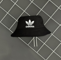 Панама чорна Adidas білий лого RD240