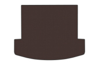 Резиновый коврик в багажник V1 (Коричневый) для Hyundai Santa Fe 5 2023- гг