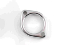 Фланец крепления глушителя 4T CB/CG 125-250 (хром) JS (G-818)