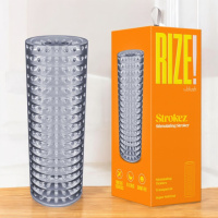 Кишеньковий мастурбатор «Strokez Masturbator Clear» Rize by Blush
