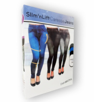 Slim` N Lift - Джеггинсы-капри Caresse Jeans утеплённые (серые) «M/S»