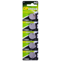 Батарейка GP дисковая Lithium Button Cell 3.0V CR2025-8U5 литиевые