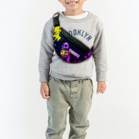 Сумка-бананка «Standoff 2» з принтом череп, 35х15см, дитяча, молодіжна (00014)