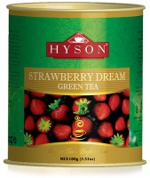 Чай Хайсон Strawberry Dream Green Tea Клубника 100 гр