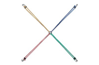 Паук резиновый багажный Intertool 8 крюков (AT-0021)