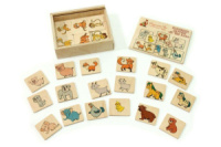 Дерев'яна іграшка, Половинки, Парочки, Де чия мама.