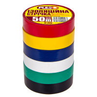 Ізострічка PVC 50м асорті (ІС 50А)