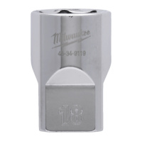 Головка торцева хромована 1/2'' 6гр. MILWAUKEE, 18мм