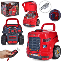 Дитячий автотренажер «Юний автомеханік» (008-978)  з пультом, 61 деталь