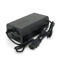 Зарядное устройство Jinyi для аккумуляторов LiFePo4 72V(87,6V),24S,6A,штекер Triangle plug (T-tipe/IEC/C13 N+L-), с индикацией,BOX