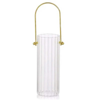 Ваза для квітів Clear скляна 24.5 см, прозорий