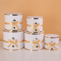 Коробка цилиндр/ 5 в 1 / белая