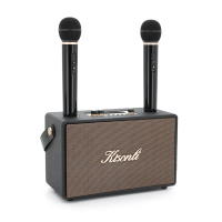 Колонка Kisonli G101 Bluetooth 5.0,Two microphone, 2х15W, 2400mAh, USB, DC: 5V/1A, BOX, Black, Q8