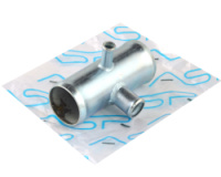 Трубка радиатора ГАЗель Бизнес отводящая (2 штуцера) металлическая «Чайник»*