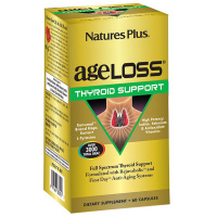 Комплекс для Поддержки Щитовидной Железы, AgeLoss, Natures Plus, 60 капсул