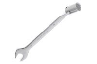 Ключ рожково-накидной Intertool 18 мм шарнирный (XT-1418)