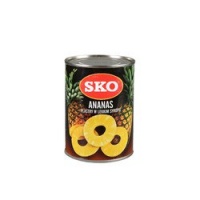 ​Консервированные ананасы кольцами SKO 520 г