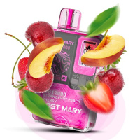Lost Mary OS12000. Клубника Персик Вишня (Strawberry Peach Cherry)