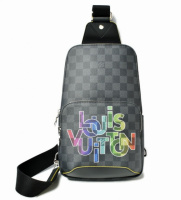 Сумка-слинг Louis Vuitton Avenue Patch Damier Graphite