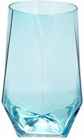 Набор 4 стакана Monaco 700мл, стекло голубой лед