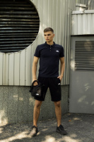 Комплект Polo синий TNF + барсетка в подарок