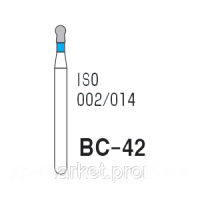 Бори алмазні турбінні MANI, 3 шт./пач. BC-42 (002/014)