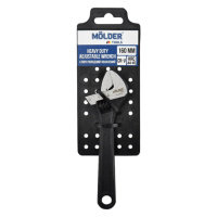 Ключ розвідний Molder посилений Cr-V 160мм, макс.діаметр 19мм