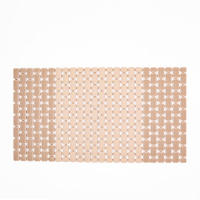 Коврик для душа из поливинилхлорида на присосках 73×40 см Бежевый HP-42-8BE