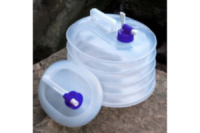 Складная канистра для воды с краником 10 л