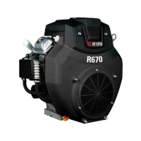 Бензиновий двигун Rato R670D PF (вал 28.575 мм, 21 к.с.).