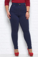 Джеггинсы женские синие