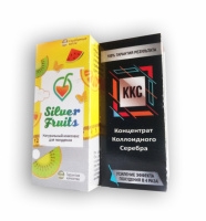 Silver Fruits - Капли + ККС - Концентрат коллоидного серебра - Комплекс для похудения (Силвер Фрутс)