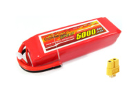 Аккумулятор для радиоуправляемой модели Dinogy Li-Pol 5000 мАч 14.8 В 4S 30C XT60