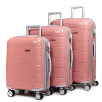 PODIUM Дорожная Чемодан 31 ABS-пластик FASHION PP-1  810 rose-gold