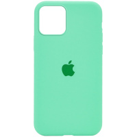 Чохол для Apple iPhone 12 Pro Max (6.7«) - Silicone Case Full Protective (AA) (Зелений / Spearmint) - купити в SmartEra.ua