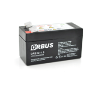 Акумуляторна батарея ORBUS ORB1213 AGM 12V 1,3Ah (98 х 44 х 53 (59)) 0.525 kg Q20/450
