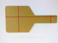 Щиток  фотополимерный оранжевый Китай No3617