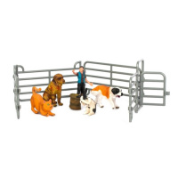 Детский игрушечный набор «Ферма» Q9899-X13_2 собаки, кошка, кролик