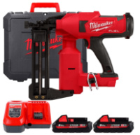 Степлер скобозабивний акумуляторний безщітковий MILWAUKEE, M18 FFUS-302C, 38-51мм (зарядний пристрій M12-18 FC, 2 акумулятори М1