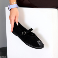 Дизайнерские замшевые черные туфли в стиле барефут Barefoot