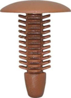 Крепления обшивки, одна шляпка Клипсы типа Ель - Много марок Много моделей