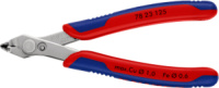 Кусачки Electronic Super Knips загнутые 60 градусв, дыаметр 1,0мм, 125мм KNIPEX 78 23 125 SB, нержавійка