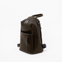 ШОКОЛАД — сумка-рюкзак - великий, якісний, із зручною кишенею спереду (Луцьк, 802)