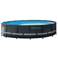 Каркасный бассейн Intex 26326 ULTRA XTR (488х122 см) с песочным фильтром, стремянкой и тентом