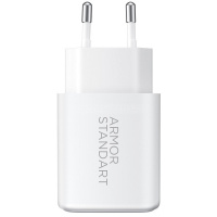 МЗП ArmorStandart Poweraze 20W GaN Type-C + USB-A White (ARM87067)