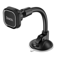 Автотримач для телефона HOCO CA55 Astute series windshield car holder Black/Gray (6931474707543)