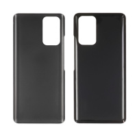 Заднее стекло корпуса для Xiaomi Redmi Note 10 Pro (4G) Black (чёрное)