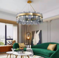 Люстра подвесная на 16 лампочек 26382 Бронза 40-120х100х100 см.