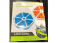 СЗУ подовжувач 220V (4 розетки + 4 USB)