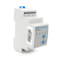 Реле контроля фаз CHINT NJYB3-3 AC380V, 3F3P, Защита U- (0,7~0,95) *Us, Задержка 0,1~10с, Защита обрыва фаз, Ue240/415V, Ie0.75/0.47, 1CO+1NO
